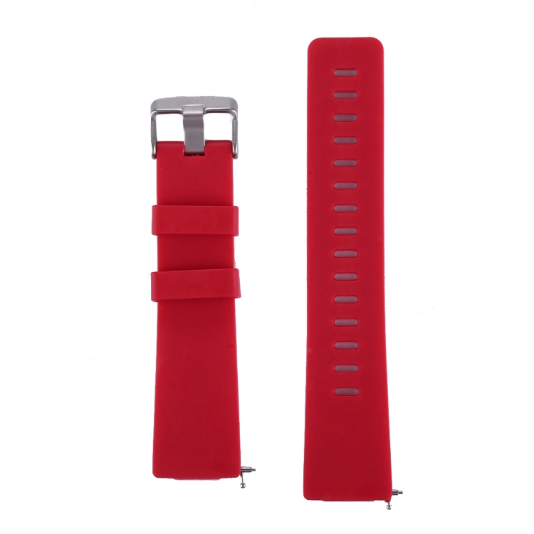 E-shop SILICONE Vymeniteľný remienok pre Fitbit Versa / Versa 2 červený