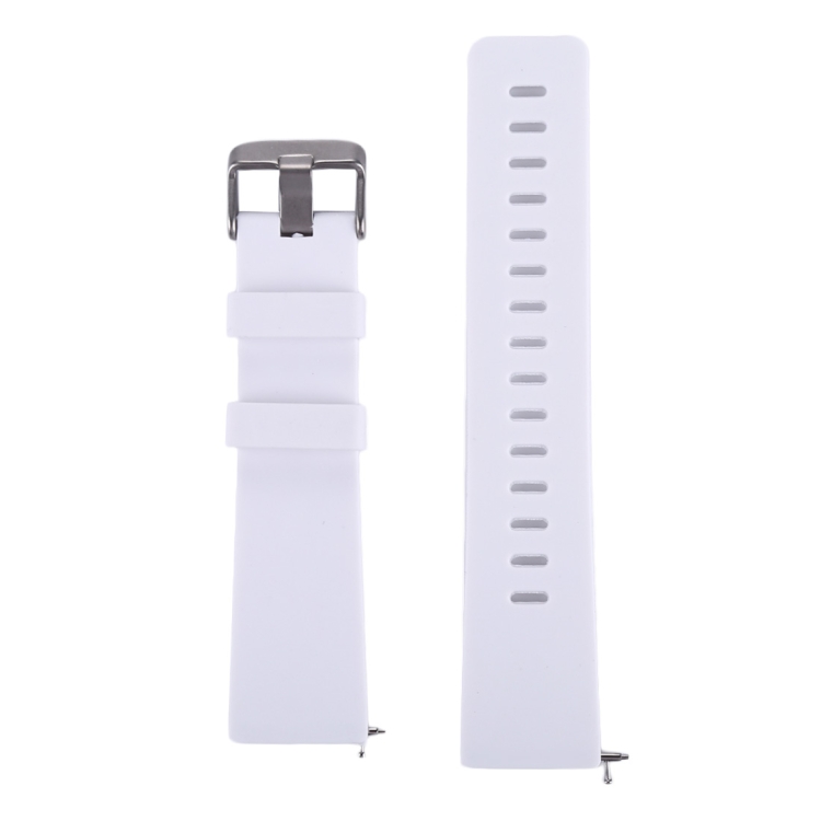 E-shop SILICONE Vymeniteľný remienok pre Fitbit Versa / Versa 2 biely