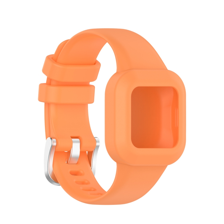 E-shop GLACIER Ochranné puzdro s remienkom pre Garmin Vivofit Junior3 oranžové