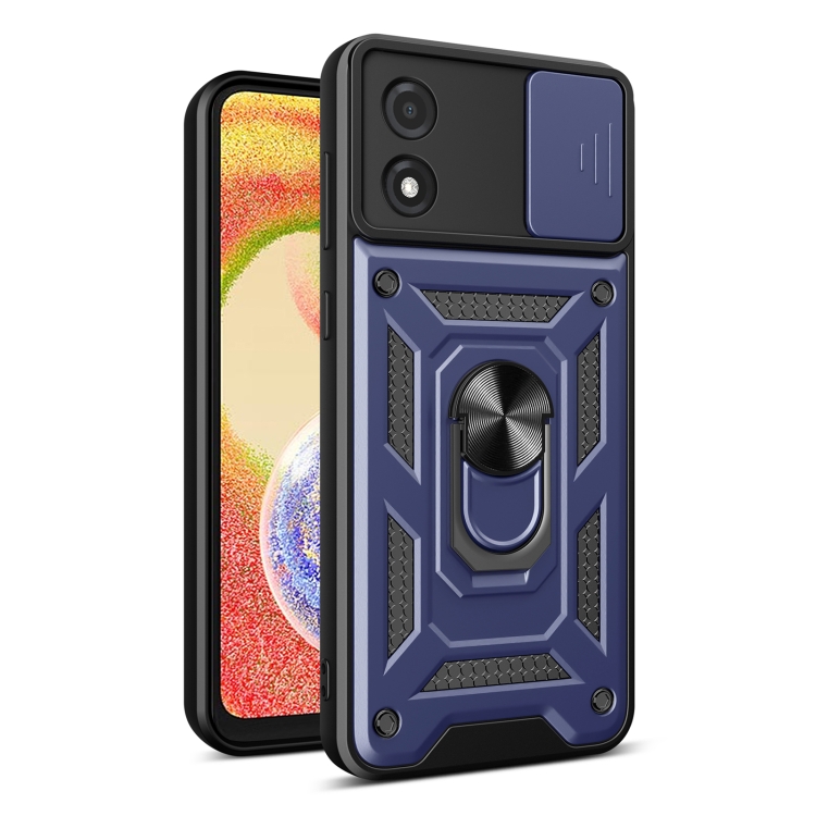 E-shop RING CAMERA Kryt s držiakom pre Motorola Moto E13 modrý