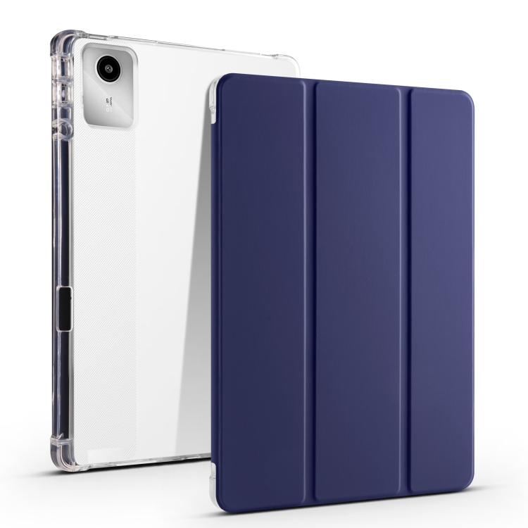 E-shop CRYSTAL Zaklápacie puzdro Lenovo Tab M11 / K11 tmavomodré