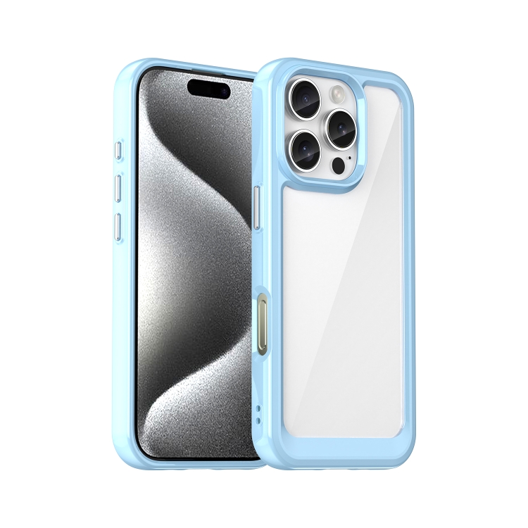 E-shop CRYSTAL Ochranný kryt pre Apple iPhone 16 Pro modrý