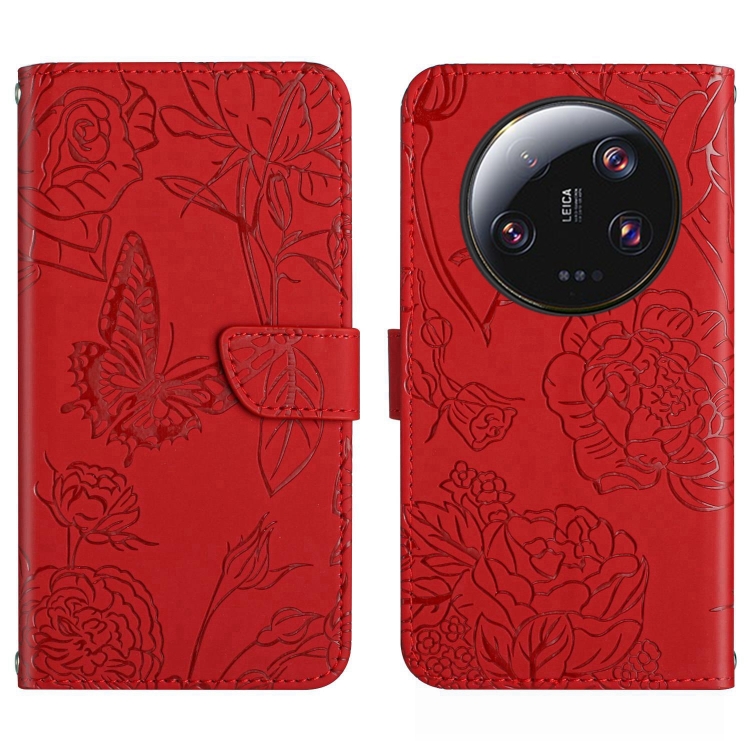 E-shop ART BLOSSOM Peňaženkový kryt pre Xiaomi 14 Ultra červený