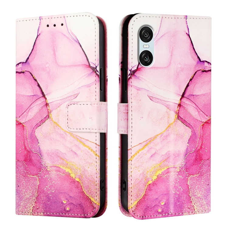 E-shop ART MARBLE Peňaženkový kryt pre Sony Xperia 10 VI PINK