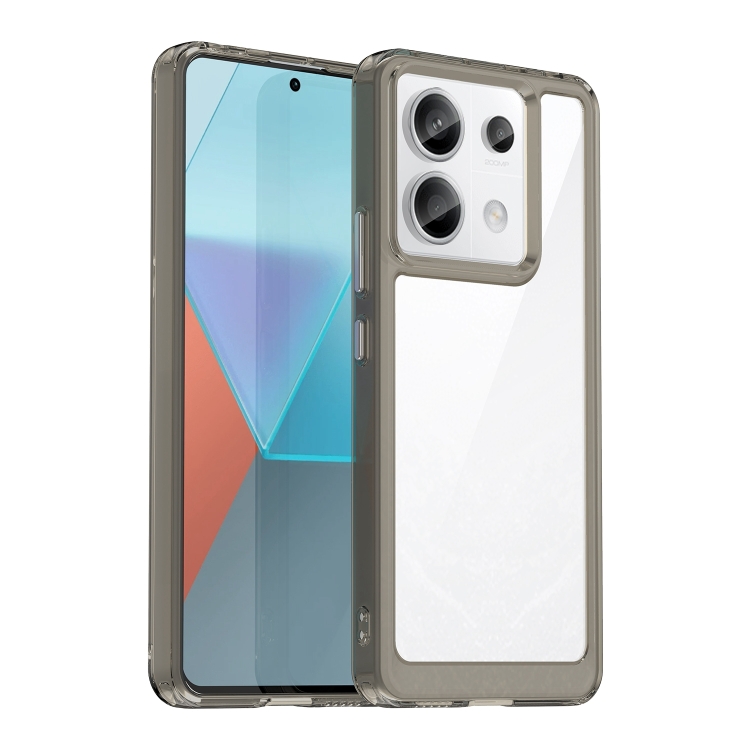 E-shop CRYSTAL Ochranný kryt pre Xiaomi Redmi Note 13 Pro 5G / Xiaomi Poco X6 5G šedý