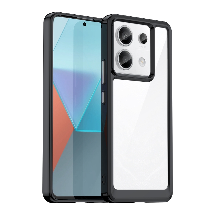 E-shop CRYSTAL Ochranný kryt pre Xiaomi Redmi Note 13 Pro 5G / Xiaomi Poco X6 5G čierny