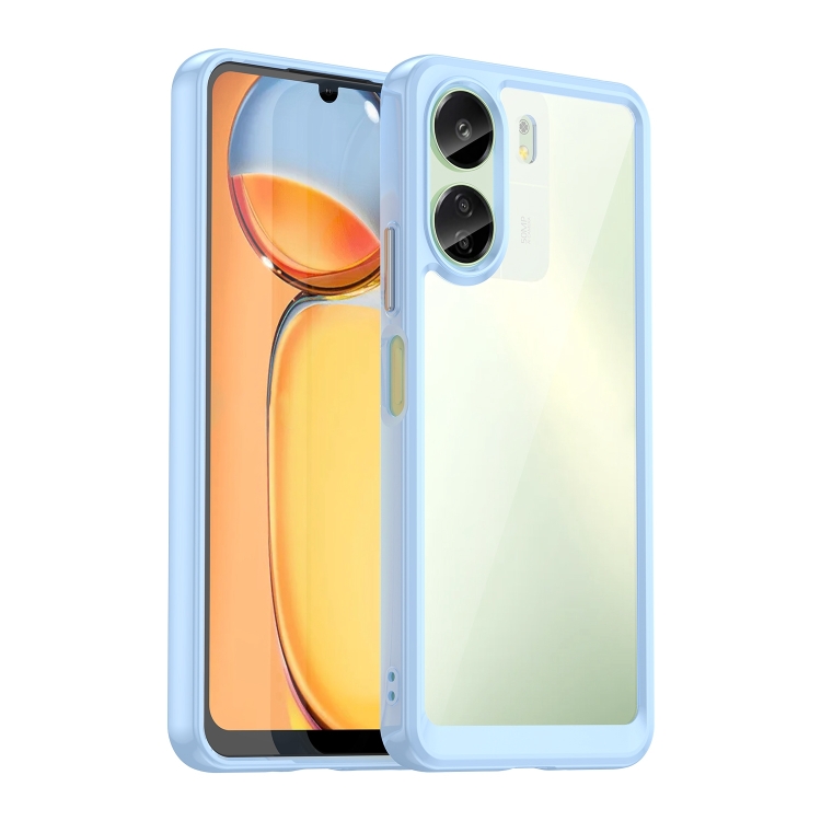 E-shop CRYSTAL Ochranný kryt pre Xiaomi Redmi 13C / Poco C65 modrý