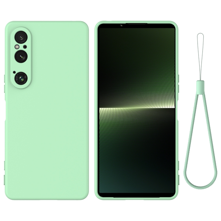 E-shop RUBBER Ochranný obal pre Sony Xperia 1 VI zelený