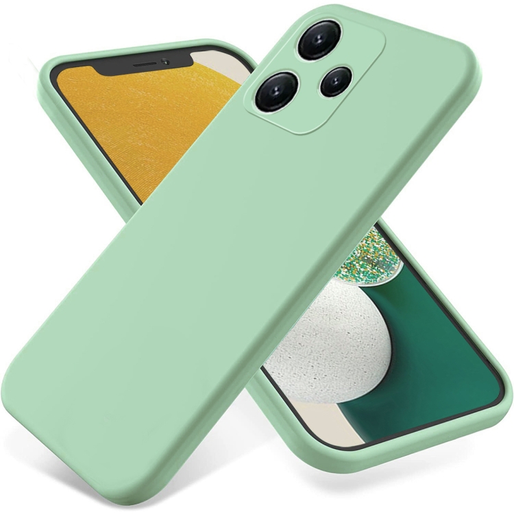 E-shop RUBBER Ochranný kryt pre Xiaomi Redmi 12 5G zelený
