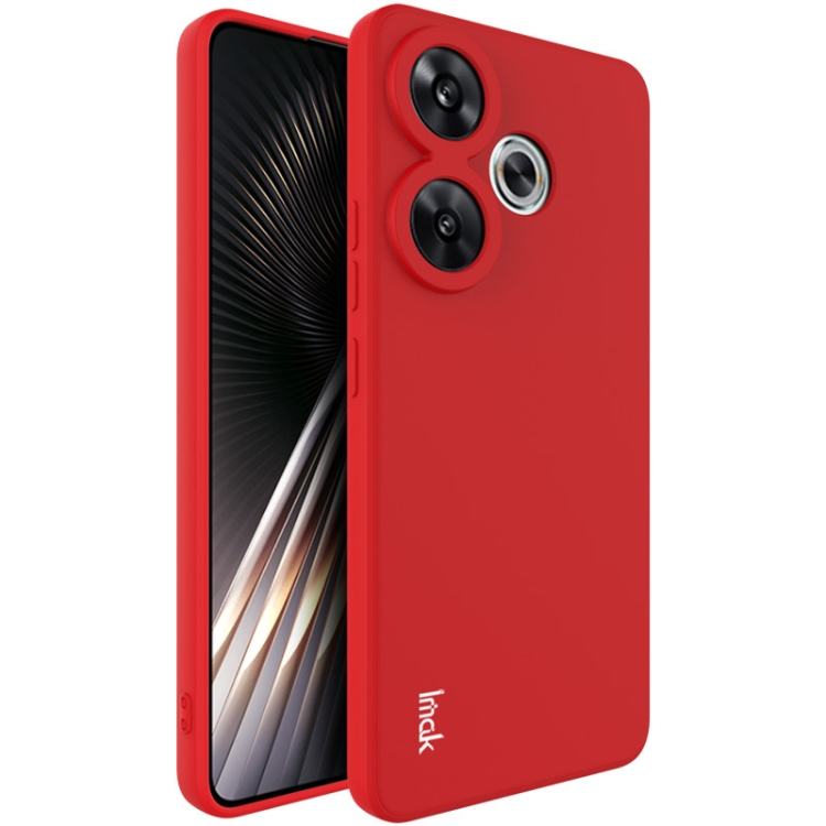 E-shop IMAK UC-4 Silikónový obal Xiaomi Poco F6 červený