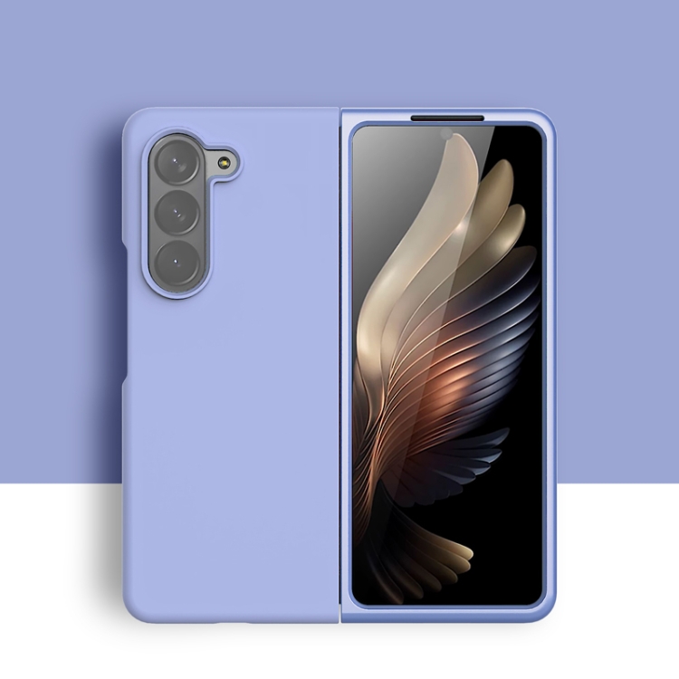 E-shop RUBBER Ochranný kryt pre Samsung Galaxy Z Fold6 5G fialový