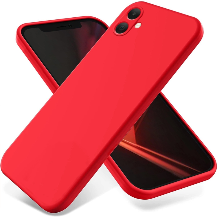 E-shop RUBBER Ochranný kryt pre Samsung Galaxy A05 červený