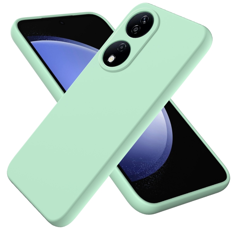 E-shop RUBBER Ochranný obal pre Honor 90 Smart 5G zelený
