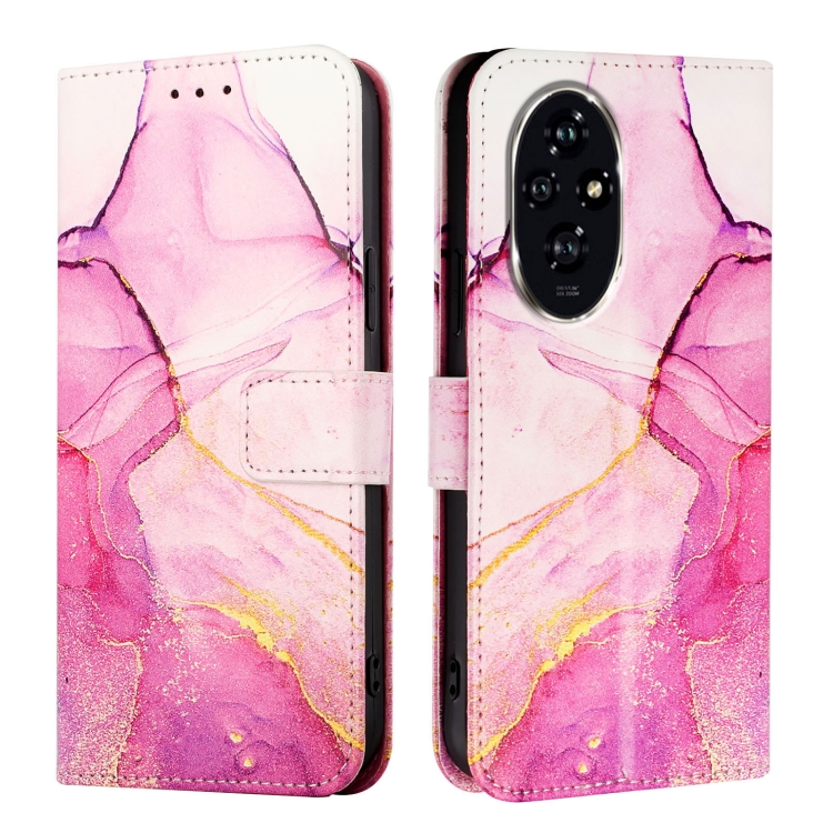 E-shop ART MARBLE Peňaženkový kryt pre Honor 200 Pro PINK