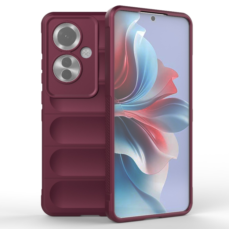 E-shop STEPS Ochranný kryt pre Oppo Reno11 F 5G bordový