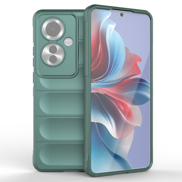 E-shop STEPS Ochranný kryt pre Oppo Reno11 F 5G zelený