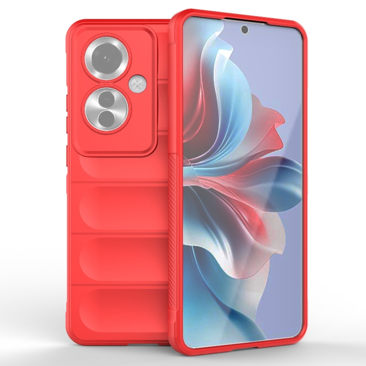 E-shop STEPS Ochranný kryt pre Oppo Reno11 F 5G červený
