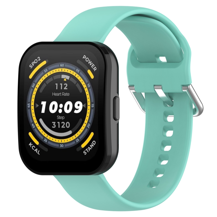 E-shop SILICONE Vymeniteľný remienok pre Amazfit Bip 5 / Bip 5 Unity mentolový