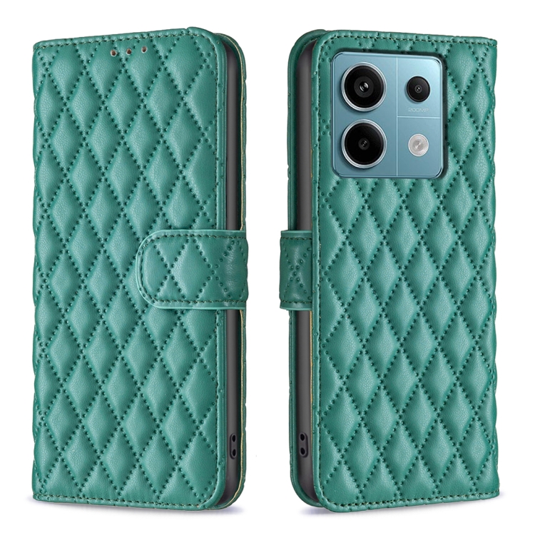 E-shop LATTICE Ochranné puzdro pre Xiaomi Redmi Note 13 Pro 5G / Xiaomi Poco X6 5G zelené
