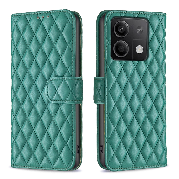 E-shop LATTICE Ochranné puzdro pre Xiaomi Redmi Note 13 5G zelené