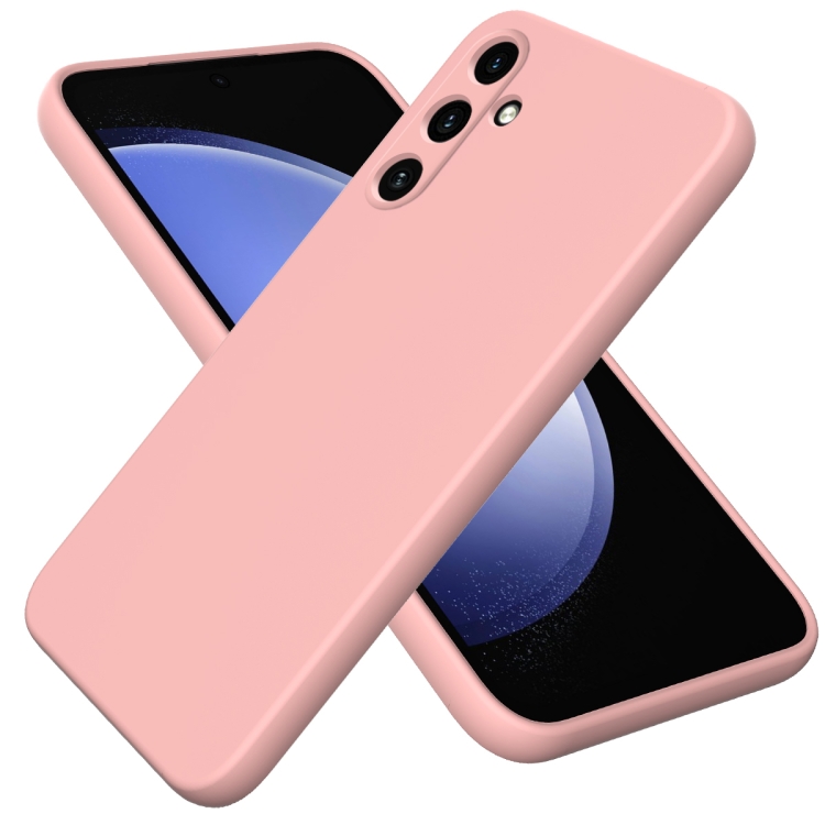 E-shop RUBBER Ochranný kryt pre Samsung Galaxy A15 / A15 5G ružový