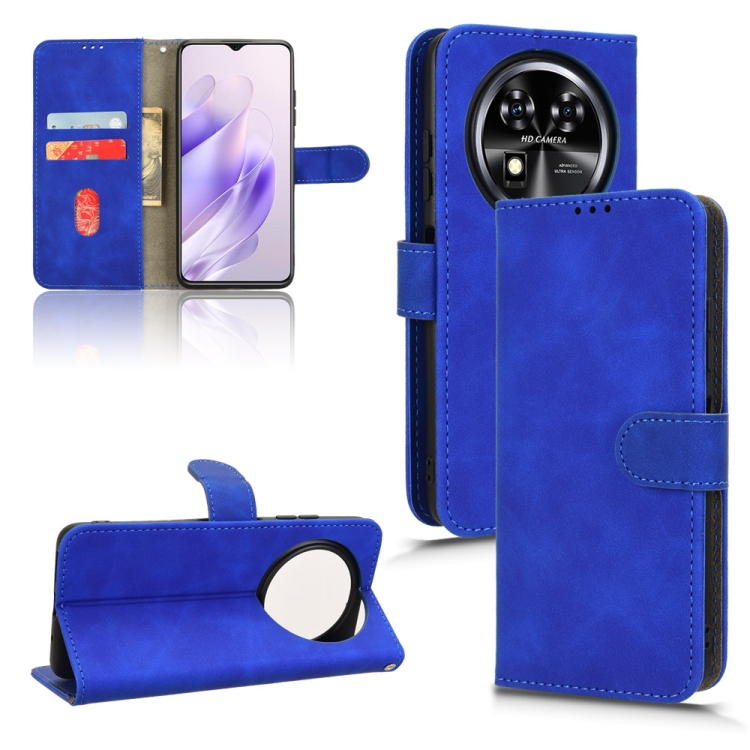 E-shop SKIN FLIP Peňaženkové puzdro pre Oukitel C37 modré