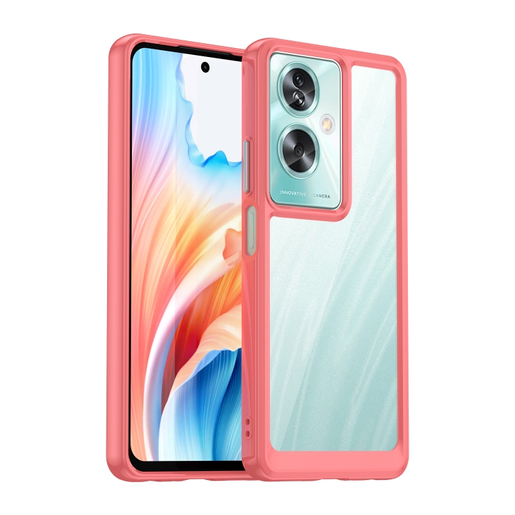 E-shop CRYSTAL Ochranný kryt pre Oppo A79 5G červený