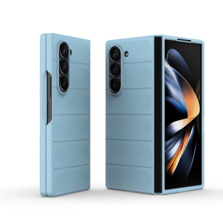 E-shop STEPS Ochranný kryt pre Samsung Galaxy Z Fold6 5G svetlomodrý