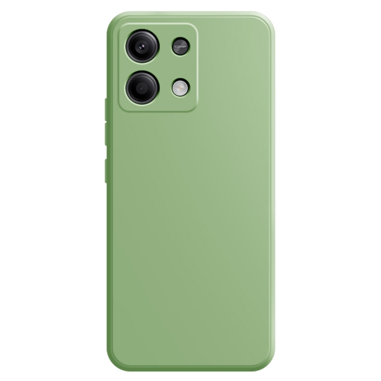 E-shop RUBBER Ochranný kryt pre Xiaomi Redmi Note 13 5G svetlozelený