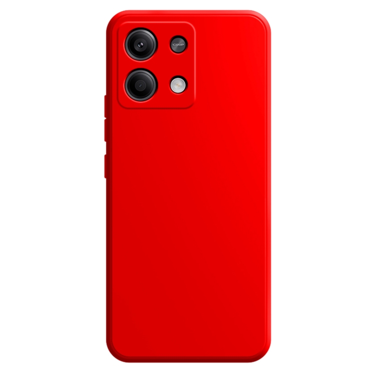 E-shop RUBBER Ochranný kryt pre Xiaomi Redmi Note 13 Pro 5G / Xiaomi Poco X6 5G svetločervený