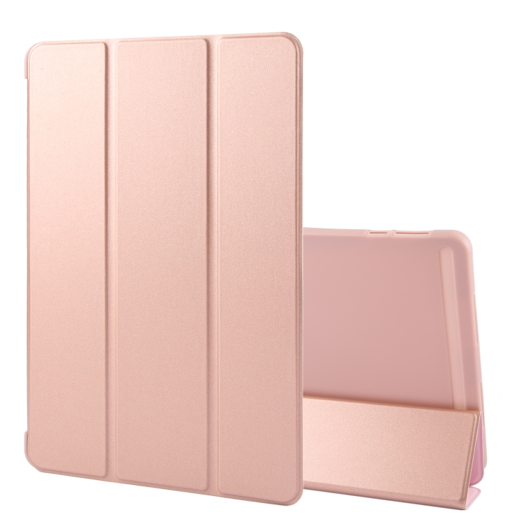 E-shop LEATHER Zaklápací kryt pre Honor Pad 9 ružovozlatý