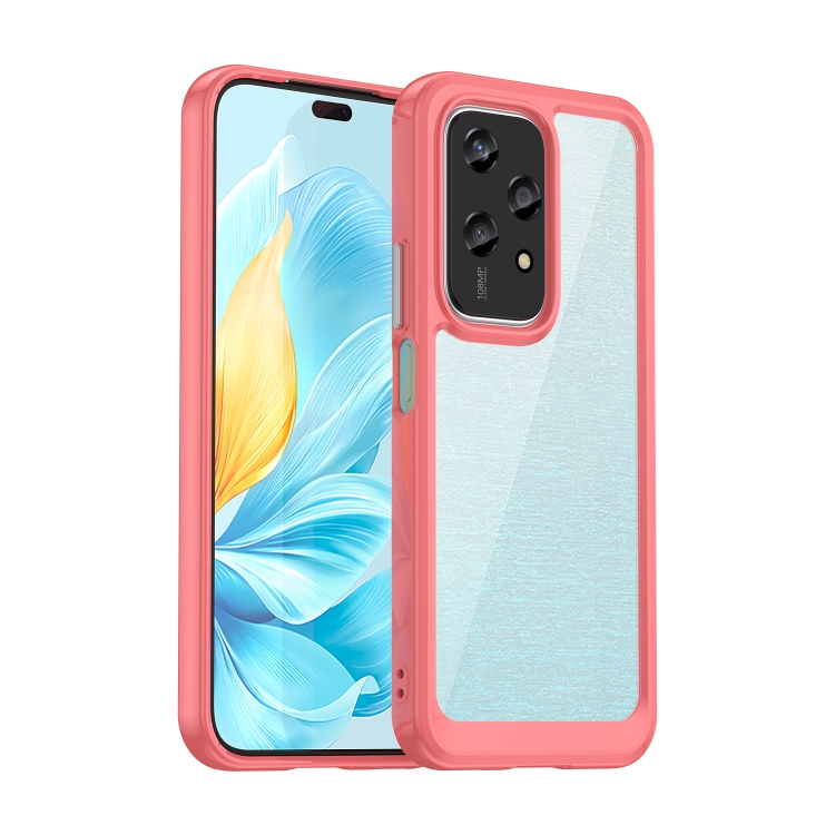 E-shop CRYSTAL Ochranný obal pre Honor 200 Lite červený