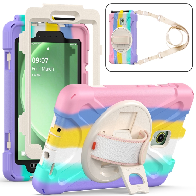 E-shop SOLID Odolný kryt pre Samsung Galaxy Tab Active5 RAINBOW
