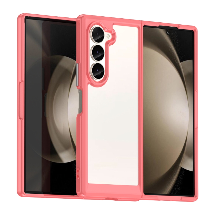 E-shop CRYSTAL Ochranný kryt pre Samsung Galaxy Z Fold6 5G červený