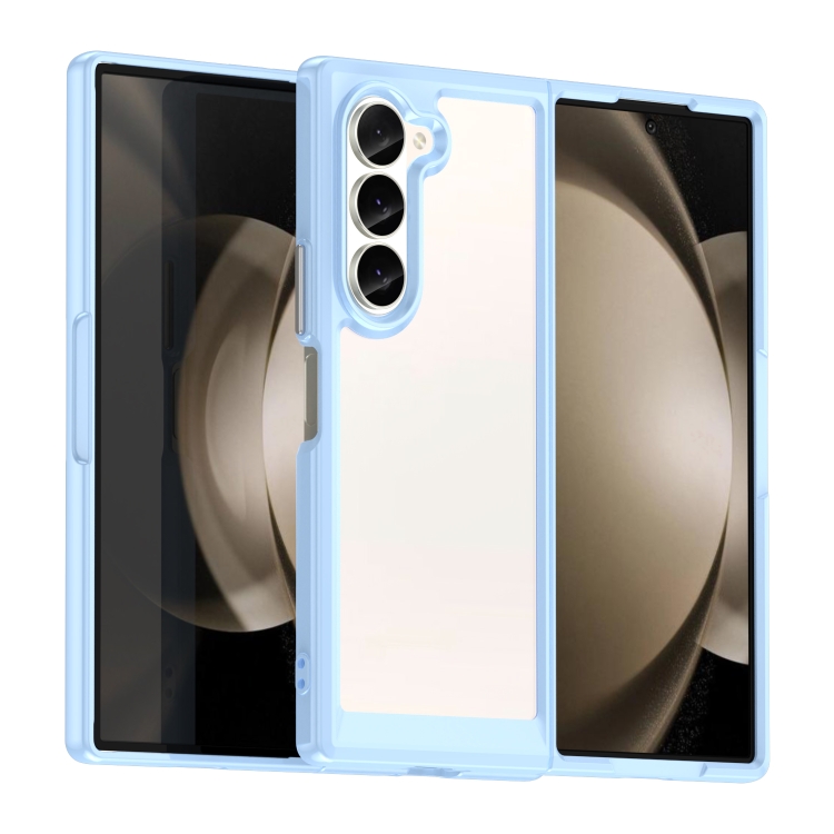 E-shop CRYSTAL Ochranný kryt pre Samsung Galaxy Z Fold6 5G modrý
