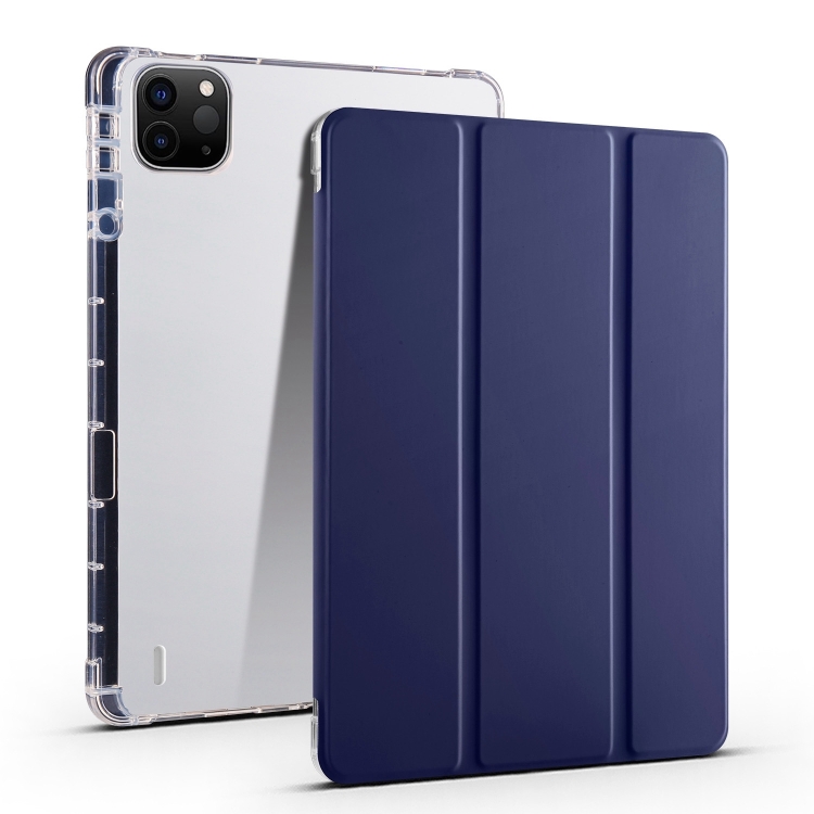 E-shop CRYSTAL Zaklápacie puzdro Apple iPad Pro 13 2024 / M5 2025 tmavomodré