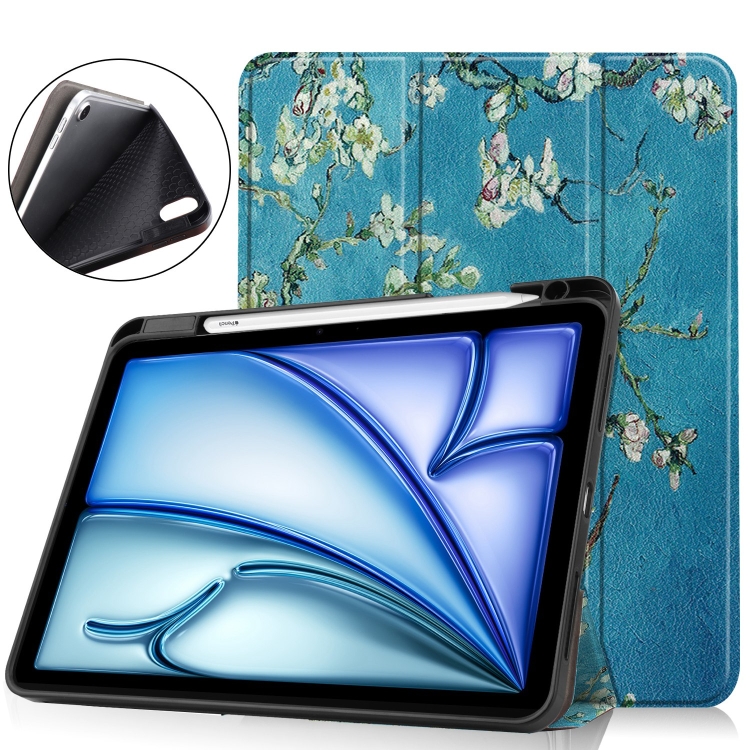 E-shop ART Zaklápacie puzdro pre Apple iPad Air 11 2026 / 2025 / 2024 APRICOT BLOSSOM