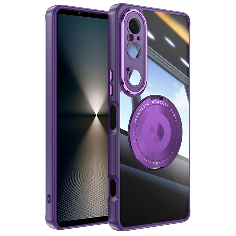 E-shop ACRYLO MAGSAFE Ochranný kryt pre Sony Xperia 1 VI fialový