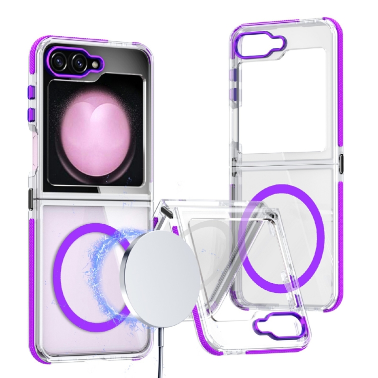 E-shop SPRING MAGSAFE Ochranný kryt pre Samsung Galaxy Z Flip7 FE 5G / Flip6 5G fialový