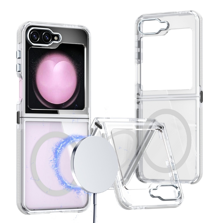 E-shop SPRING MAGSAFE Ochranný kryt pre Samsung Galaxy Z Flip7 FE 5G / Flip6 5G priehľadný