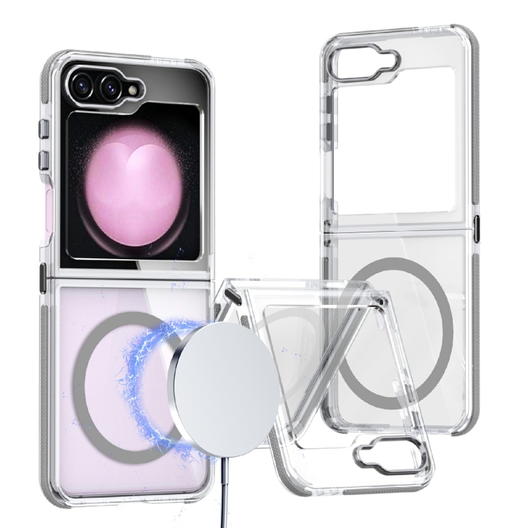 E-shop SPRING MAGSAFE Ochranný kryt pre Samsung Galaxy Z Flip7 FE 5G / Flip6 5G šedý