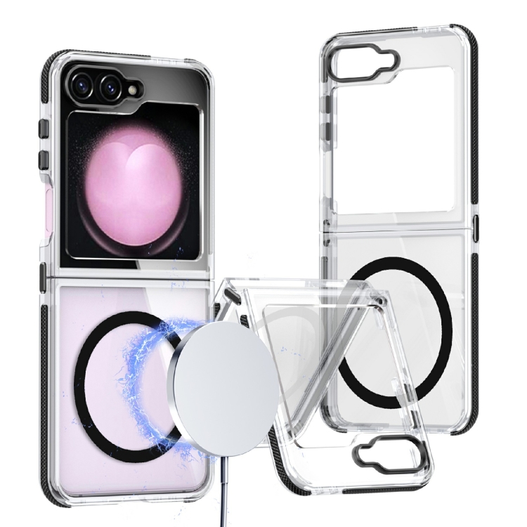 E-shop SPRING MAGSAFE Ochranný kryt pre Samsung Galaxy Z Flip7 FE 5G / Flip6 5G čierny