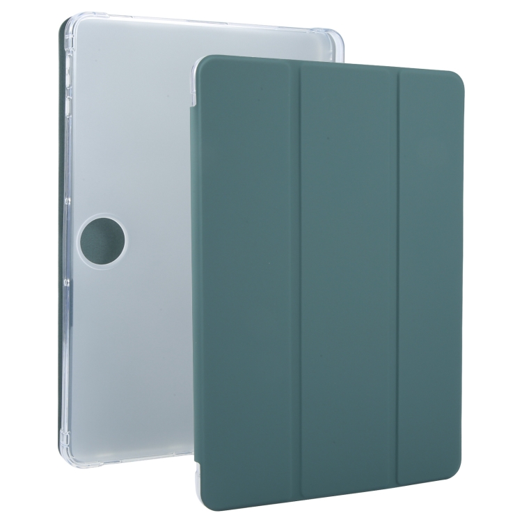 E-shop CRYSTAL Zaklápacie puzdro OnePlus Pad 2 / OnePlus Pad Pro tmavozelené