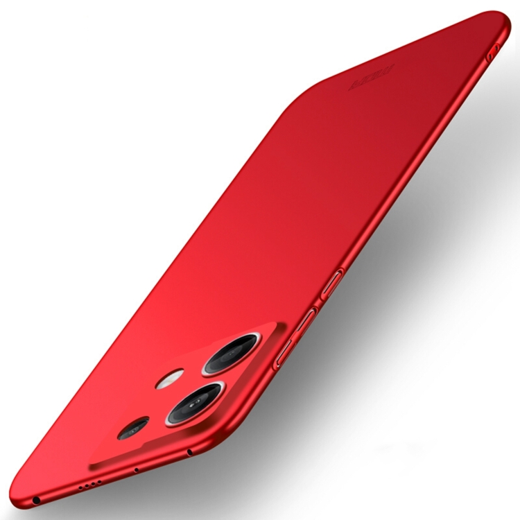 E-shop MOFI Plastový kryt pre Xiaomi Redmi Note 13 Pro 5G / Xiaomi Poco X6 5G červený