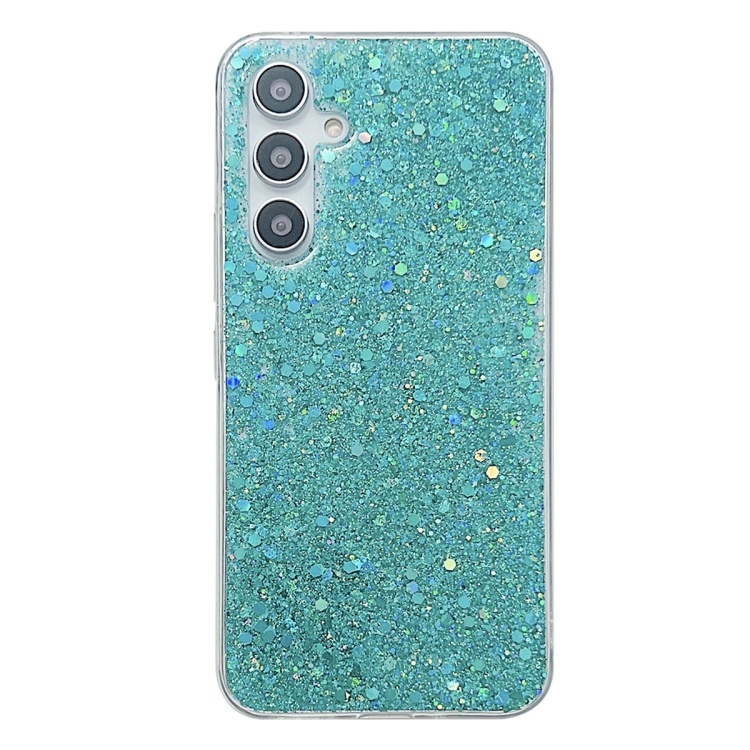 E-shop GLITTER ochranný obal Samsung Galaxy A15 / A15 5G zelený