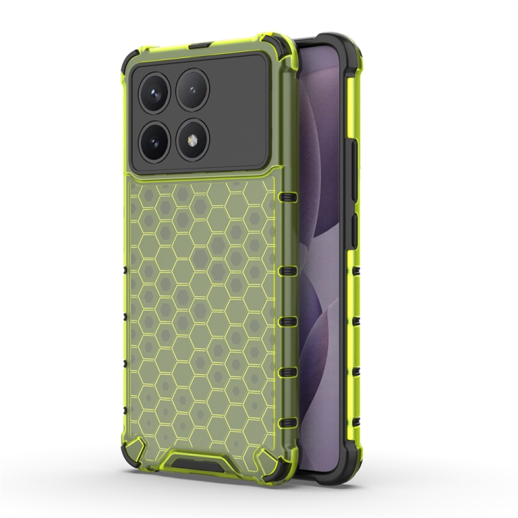 E-shop HONEYCOMB Ochranný kryt Xiaomi Poco X6 Pro 5G zelený