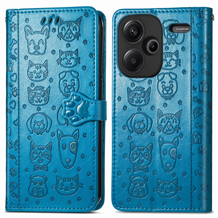 E-shop ART ANIMALS Peňaženkový obal pre Xiaomi Redmi Note 13 Pro+ 5G modrý