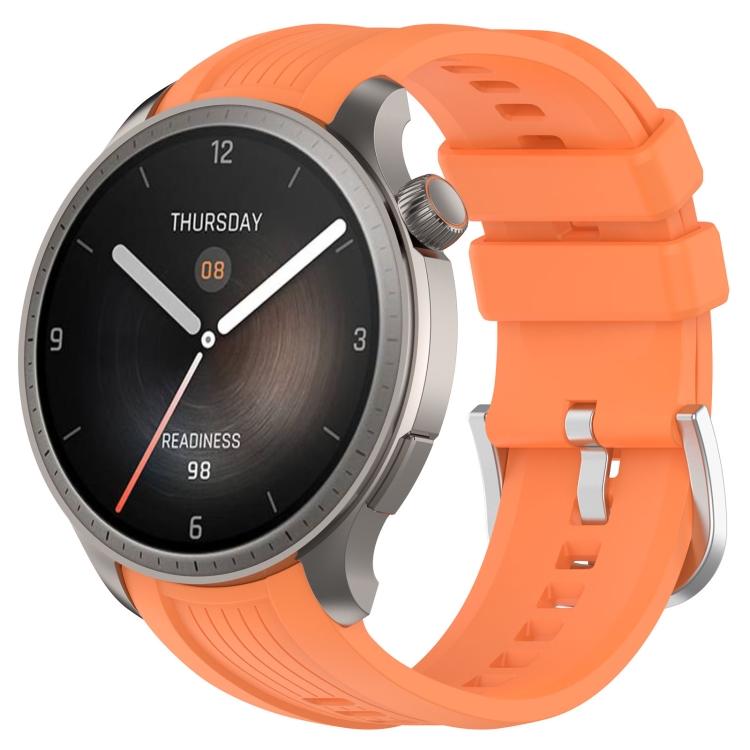 E-shop SILICONE Vymeniteľný remienok pre Amazfit Balance oranžový