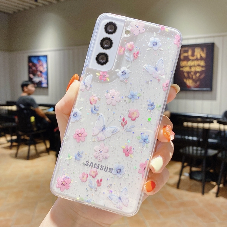 E-shop BLOOM Ochranný kryt pre Samsung Galaxy A35 5G BUTTERLY