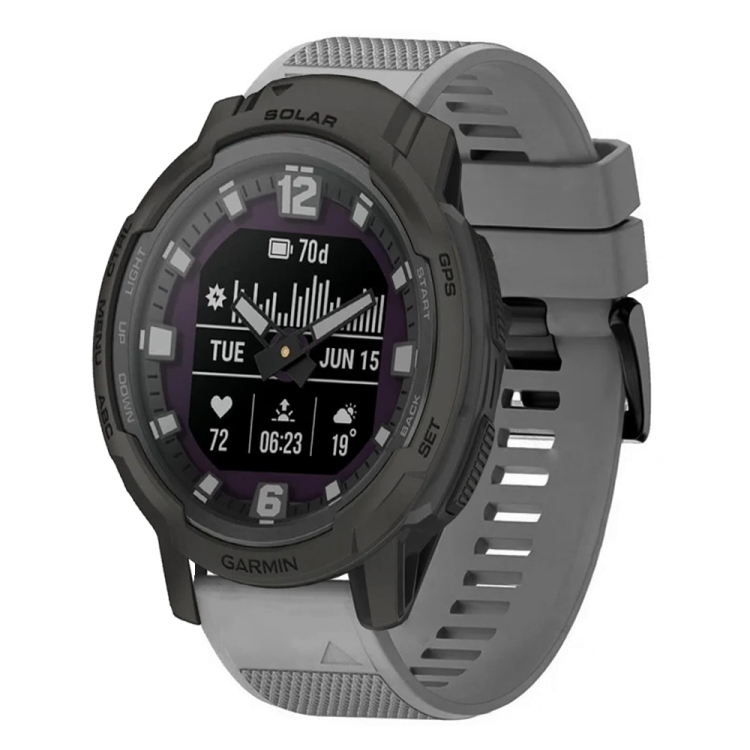 E-shop DIAMOND Vymeniteľný remienok pre Garmin Instinct Crossover Solar šedý